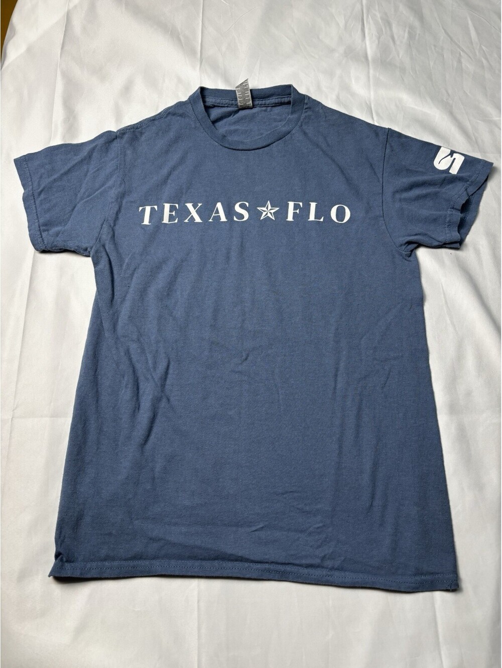 Texas Flo Logo T-Shirt Graphic Tee Adult Small Made in USA